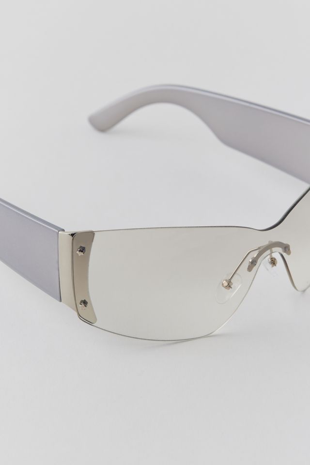 Brittney Y2K Classic Shield Sunglasses #2