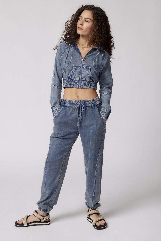 Home Alone Denim Jogger Pants