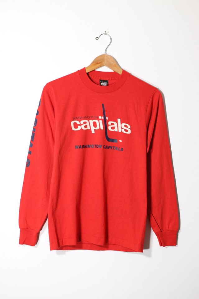 NHL WASHINGTON CAPITALS men's, polyester long sleeve shirt