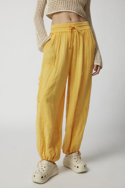 Out From Under Cabot Utility Pant In Orange