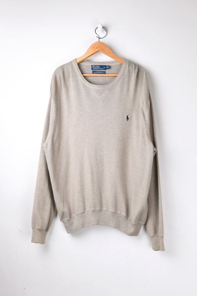 Beige vintage sweater sale