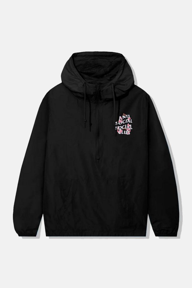 Anti social social club kkoch black hoodie best sale