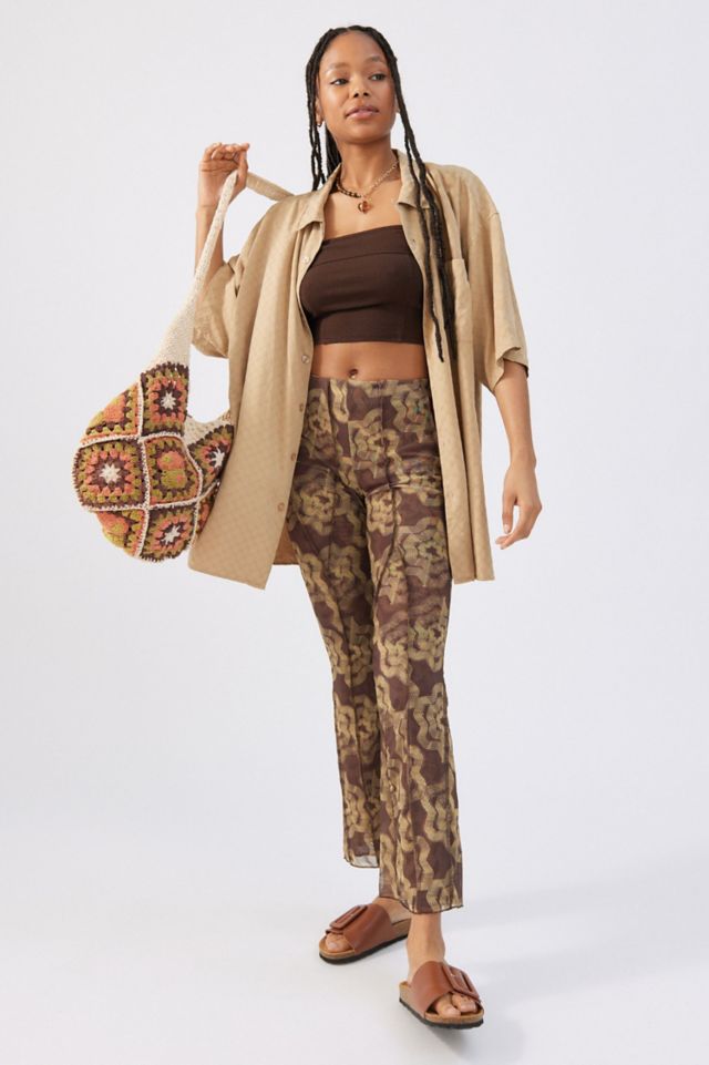 UO Aliza Mesh Pants #3