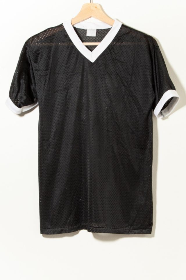 Vintage 80s t-shirt HAWKS baseball jersey v-neck black tee