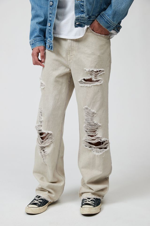BDG Extreme Destruction Baggy Skate Fit Jean | Urban Outfitters
