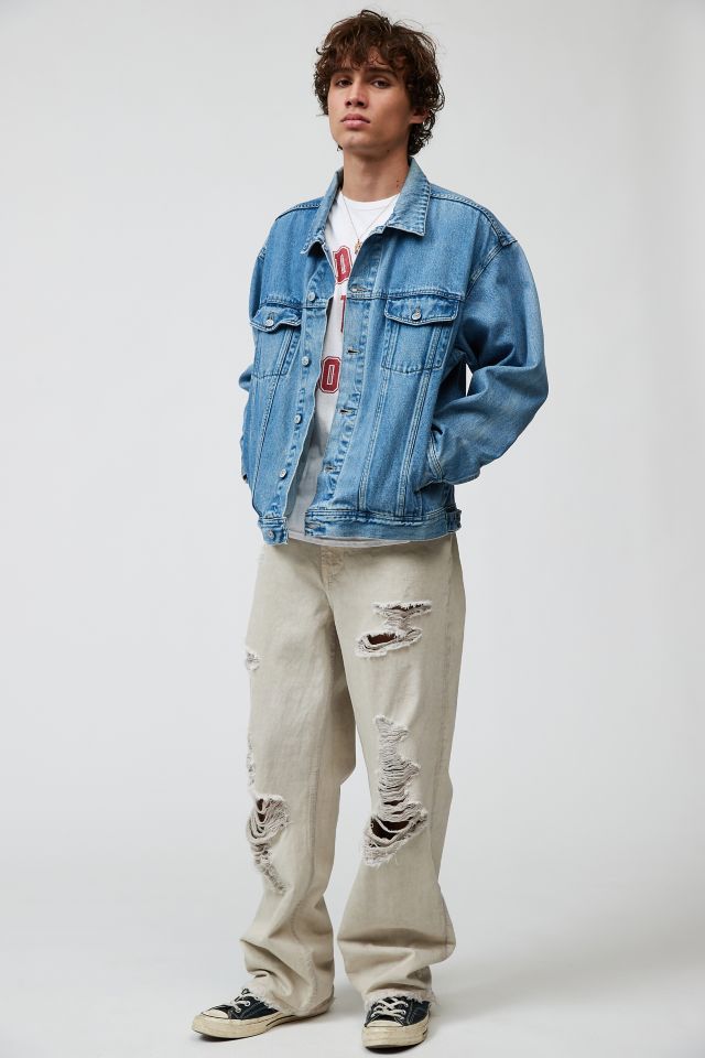 BDG Extreme Destruction Baggy Skate Fit Jean #1