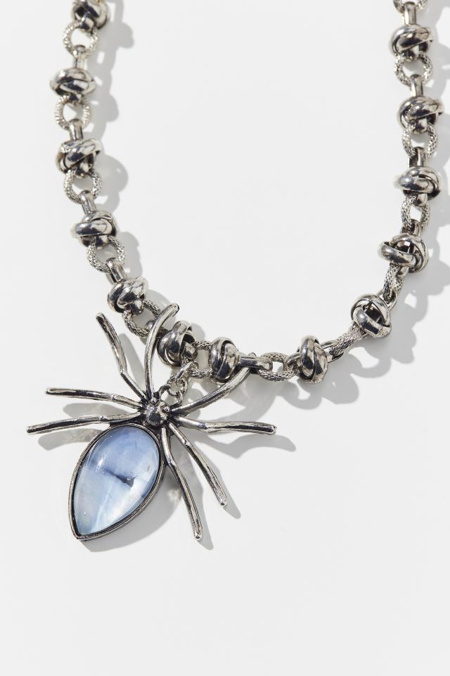 Statement Spider Pendant Necklace #1