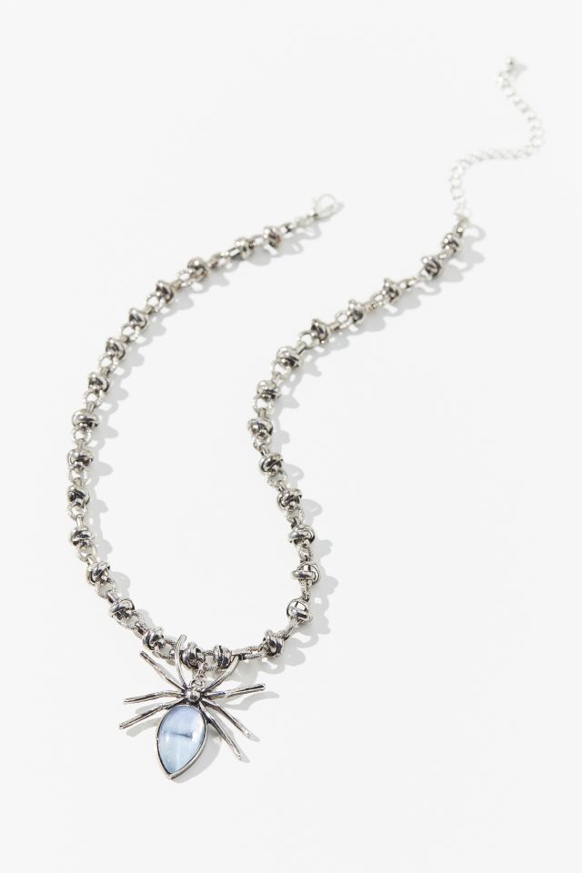 Statement Spider Pendant Necklace #2