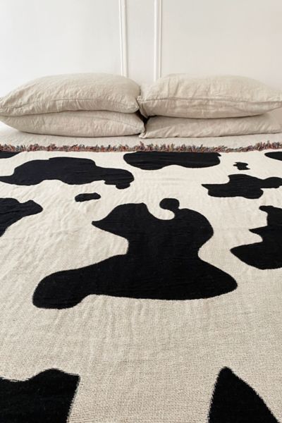 Clr Shop Cowgirl Woven Throw Blanket