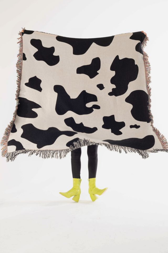 Clr Shop Cowgirl Woven Throw Blanket