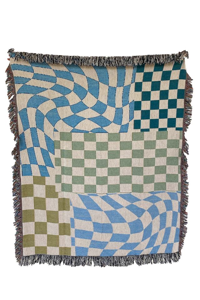 Clr Shop All Checks Out Woven Throw Blanket #4