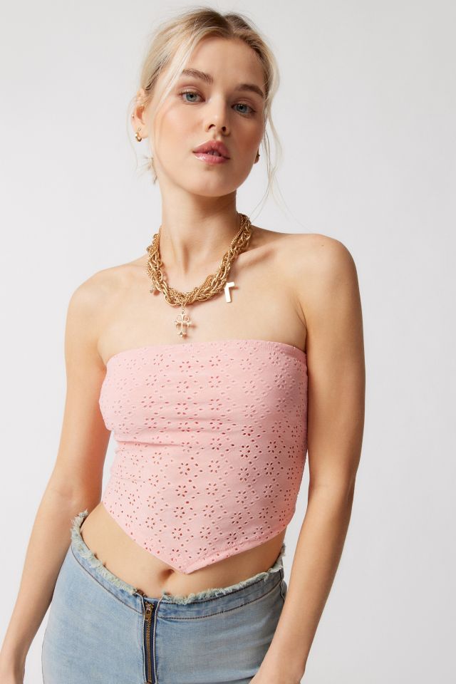 Top crop invisible strapless, Urbanic