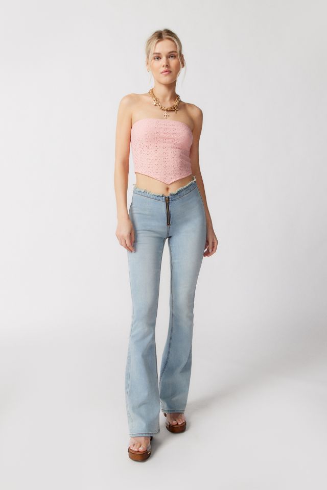 UO Alanis Eyelet Tube Top #1