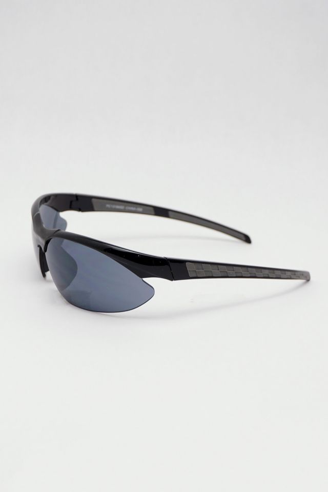 Vintage Checkered Pass Sunglasses
