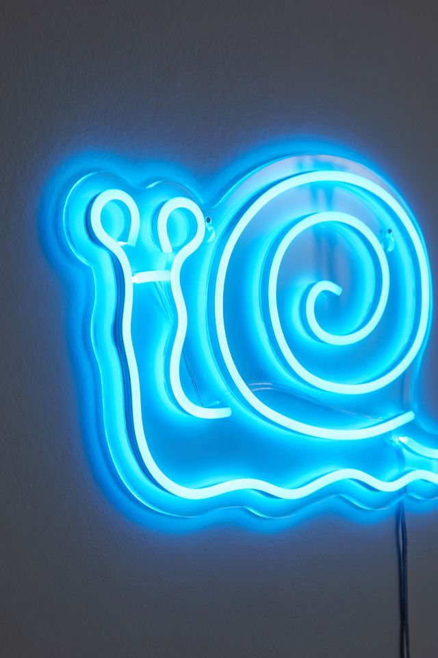 Snail Neon Sign #3