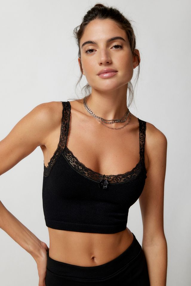 Out From Under So Sweet Lace Seamless Bra Top