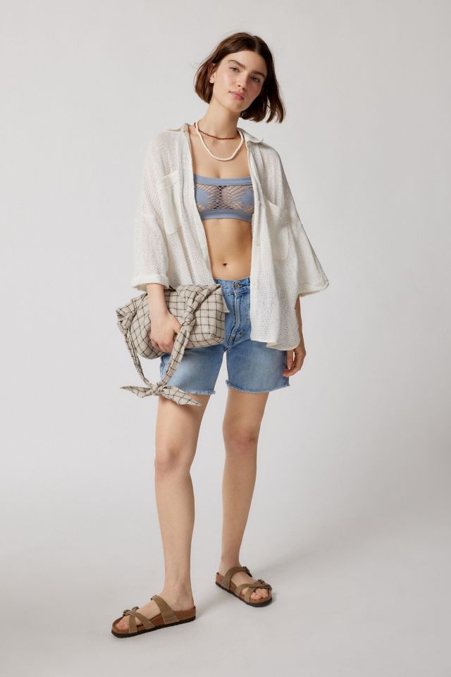 Out From Under Riptide Garden Party Fishnet Bralette  Urban Outfitters  Japan - Clothing, Music, Home & Accessories