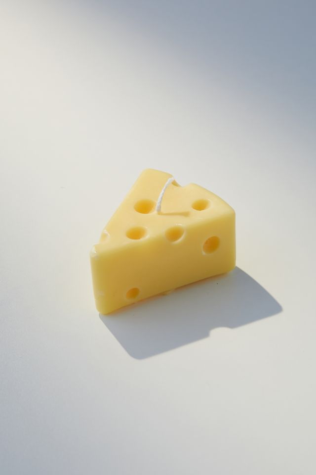 This Candle Is Lit Cheese Shaped Candle #1