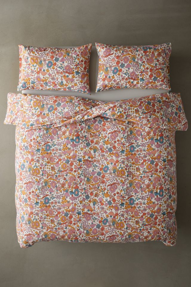 Mushroom Flower Duvet Set #1