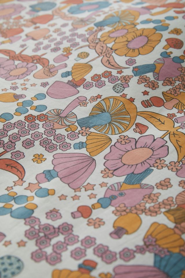 Mushroom Flower Duvet Set #3