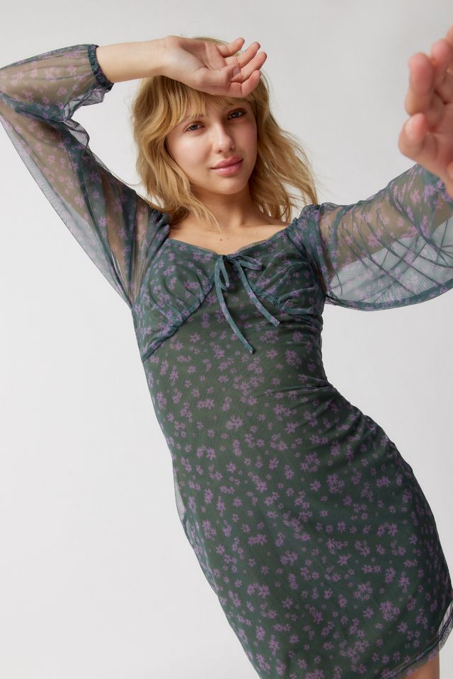 Robe Mini Florale en Maille Daisy Street #2