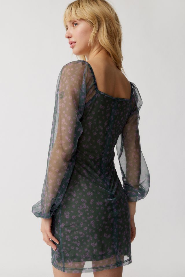 Robe Mini Florale en Maille Daisy Street #3