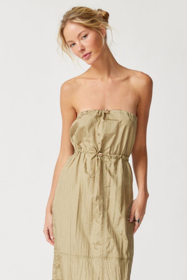 Rare London Drawstring Midi Dress #1