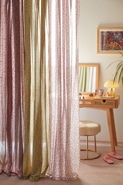 Clarissa Floral Vine Window Panel