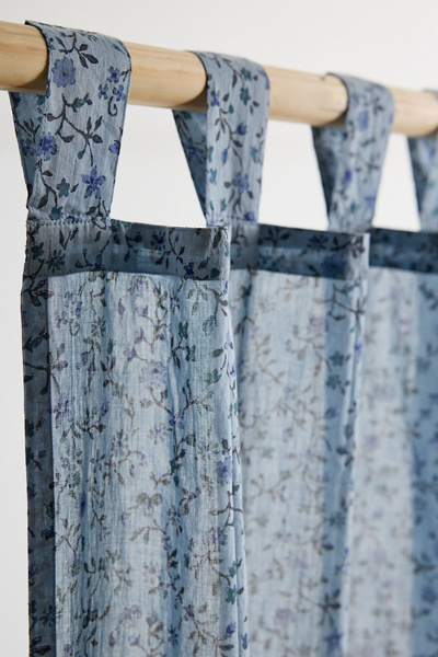 Clarissa Floral Vine Window Panel - Thumbnail 2