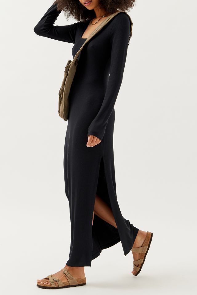 UO Sabina Knit Long Sleeve Midi Dress #2