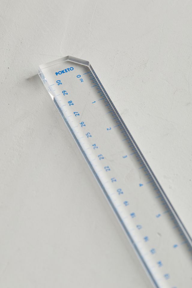 Poketo Acrylic Ruler | Urban Outfitters Canada