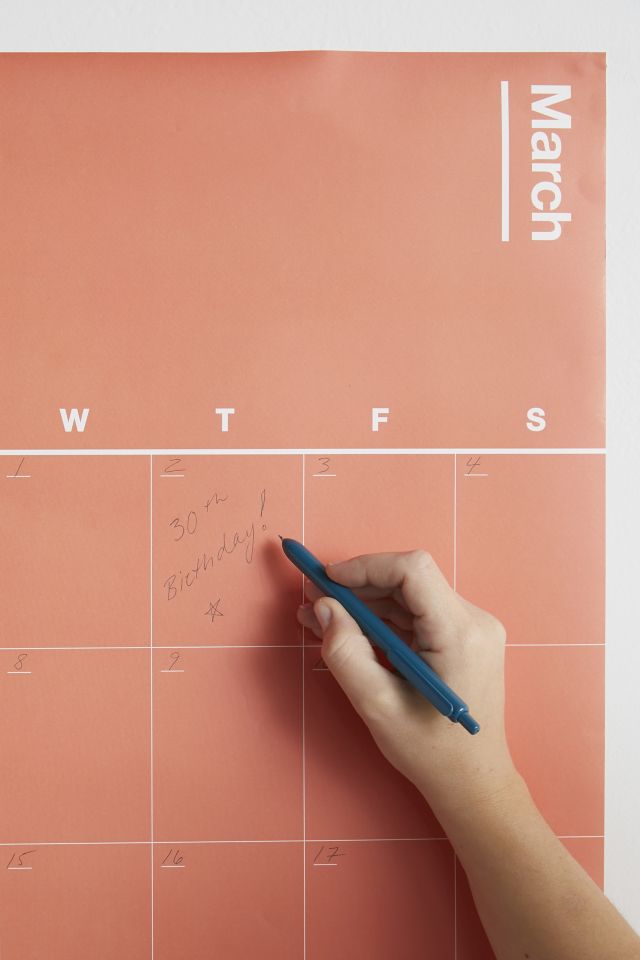 Poketo Spectrum Wall Planner #1