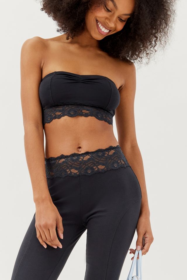 Out From Under Kora Lace Tube Top & Capri Pant Set