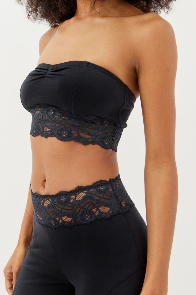 Out From Under Kora Lace Tube Top & Capri Pant Set #3