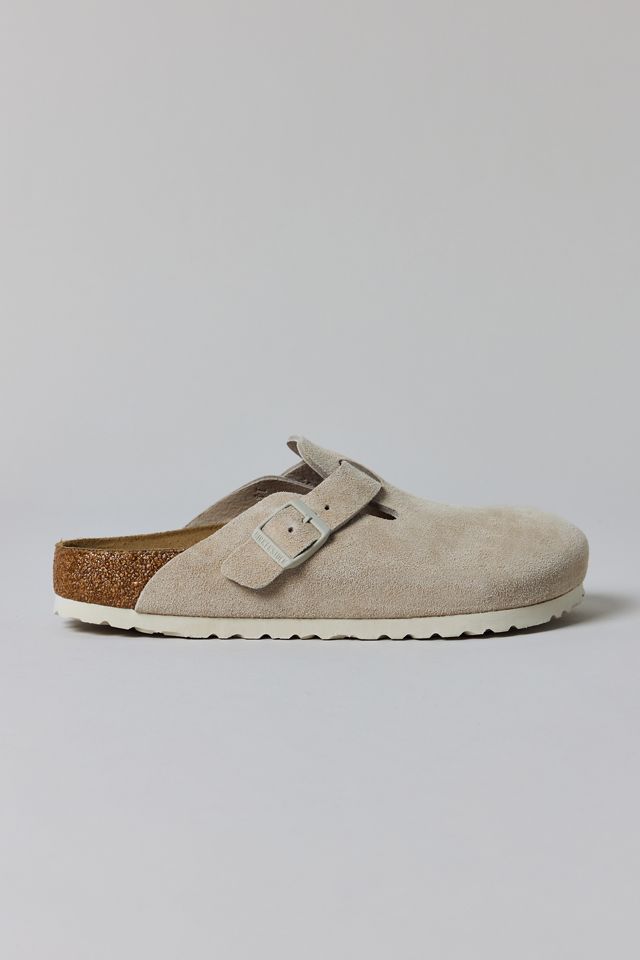 Birkenstock Women's Boston Suede Clogs #1