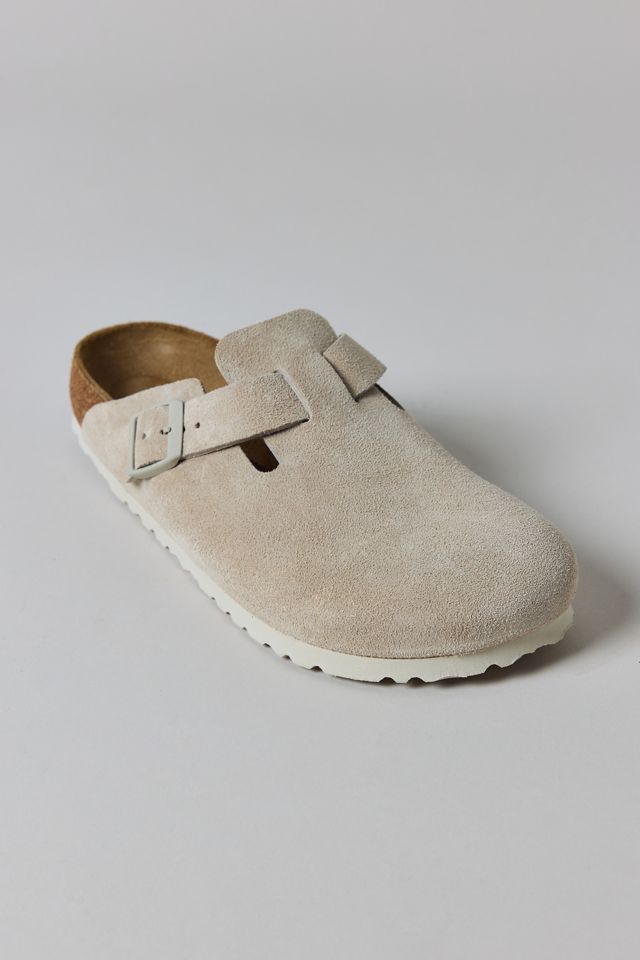 Birkenstock Women's Boston Suede Clogs #2