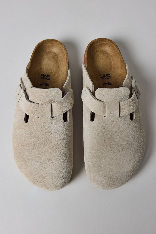 Birkenstock Women's Boston Suede Clogs #3