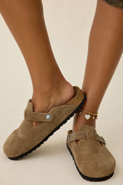 Birkenstock Women's Boston Suede Clogs