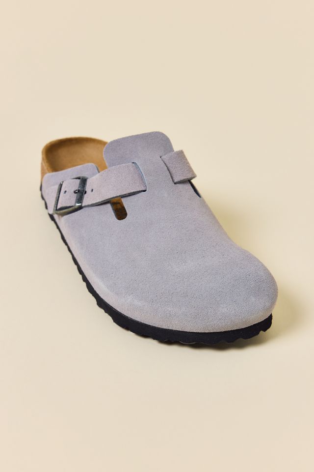 Birkenstock Women's Boston Suede Clogs #3