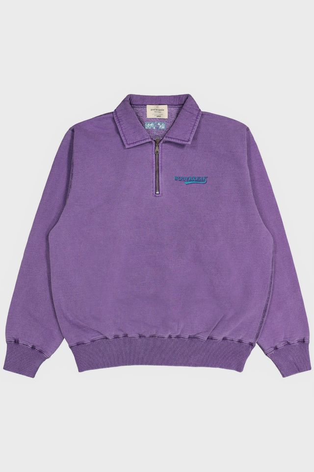 Good For Sunday BodyBreak Retro Quarter Zip Sweatshirt #1