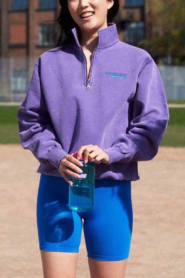 Good For Sunday BodyBreak Retro Quarter Zip Sweatshirt #2