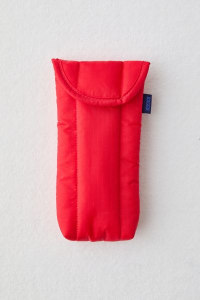 Baggu Puffy Glasses Sleeve In Candle Apple At Urban Outfitters In Candle Apple