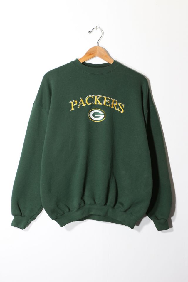 Vintage Green Bay Packers sweatshirt, NFL embroidered crewneck