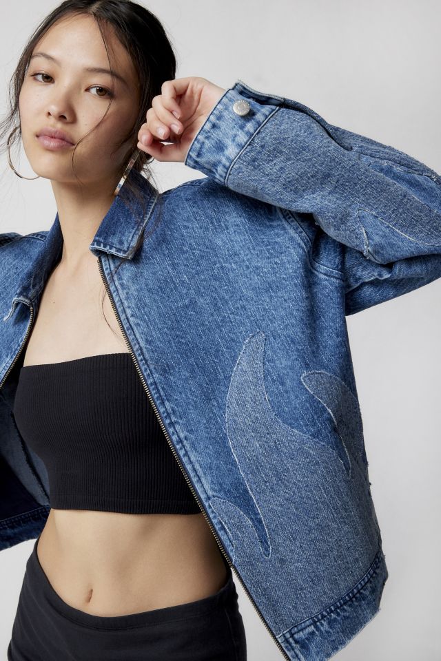 BDG Brett Flame Denim Jacket #3