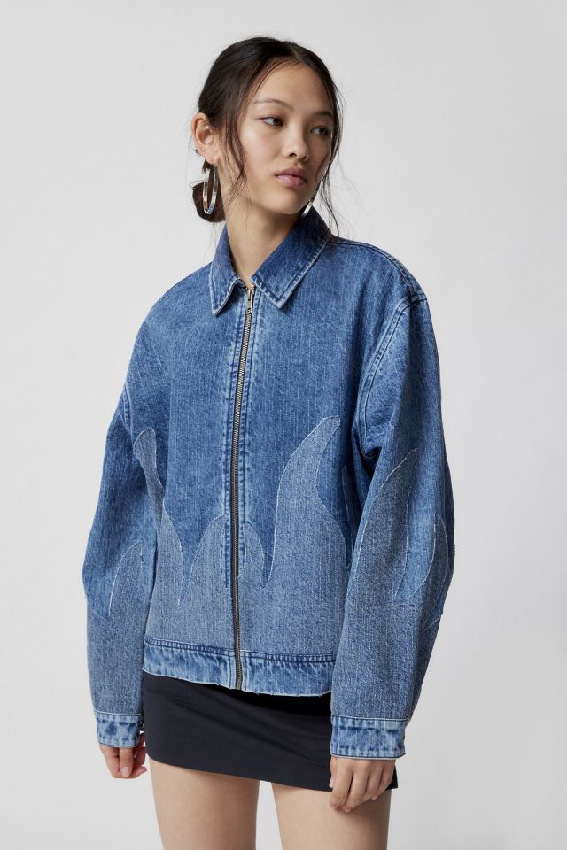 BDG Brett Flame Denim Jacket #4