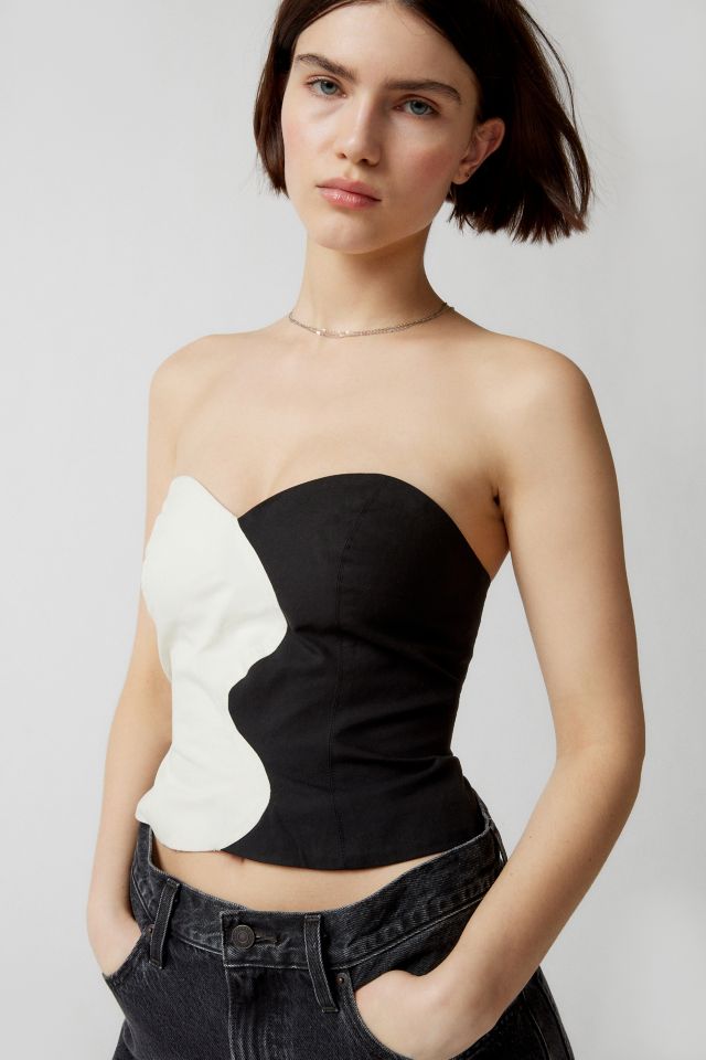 Urban Outfitters Corset Top Purple - $55 - From Chloe