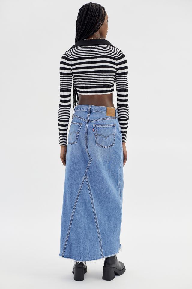 Levi’s® Iconic Long Denim Midi Skirt #1
