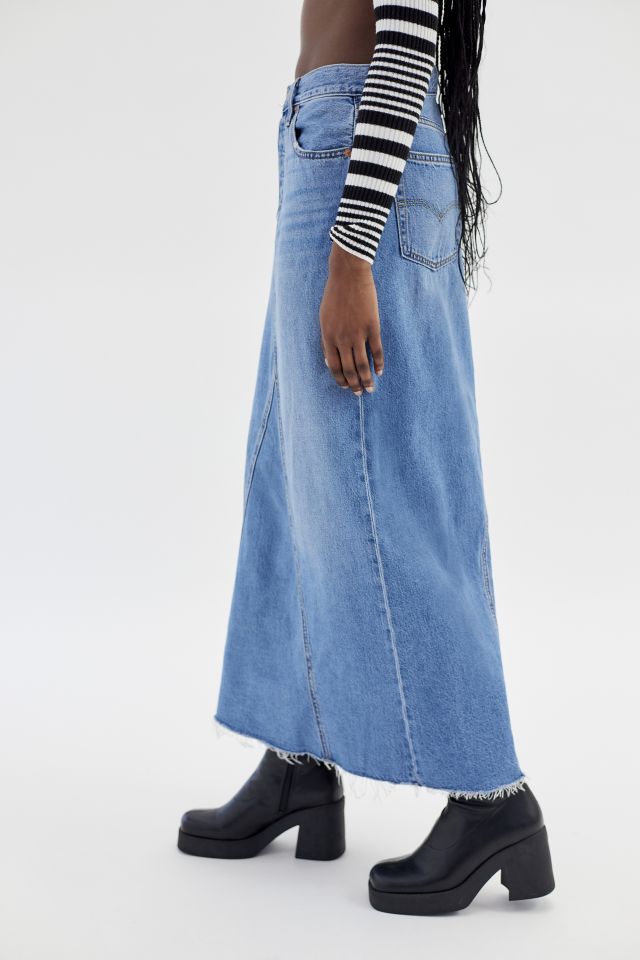 Levi’s® Iconic Long Denim Midi Skirt #2