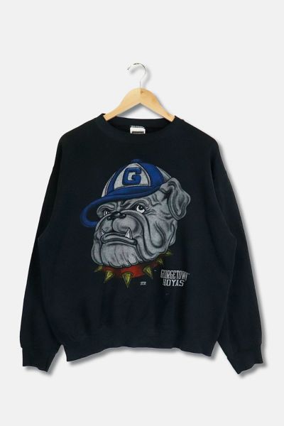 Vintage Georgetown Hoyas Bulldog Crewneck Sweatshirt Urban Outfitters