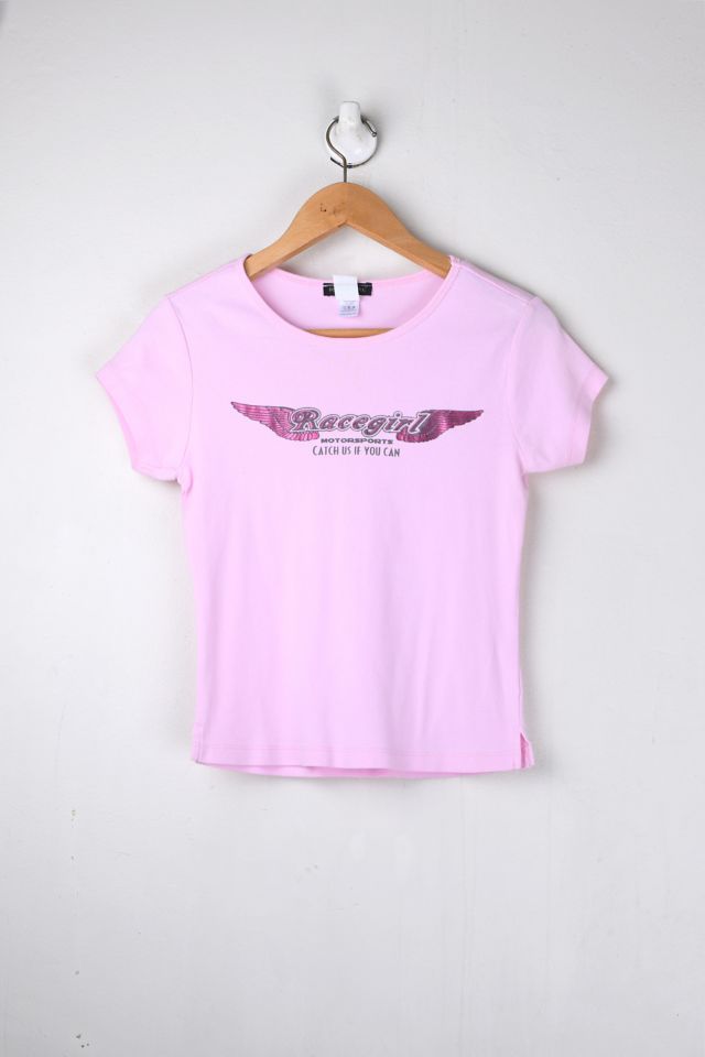 Vintage Y2k Racegirl Graphic Tee | Urban Outfitters